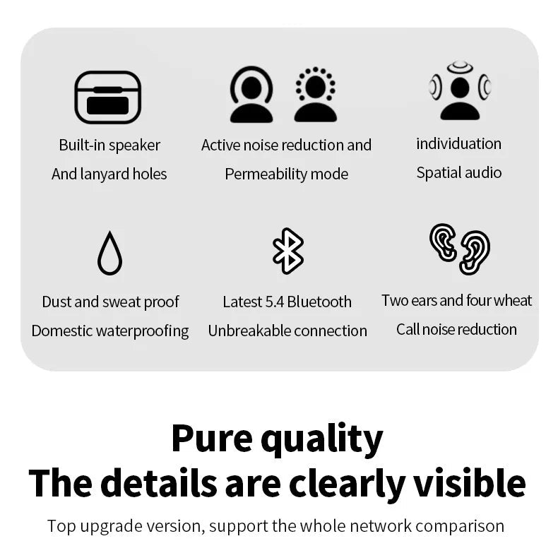 A9 Pro 2 Earbuds with LCD Tablet