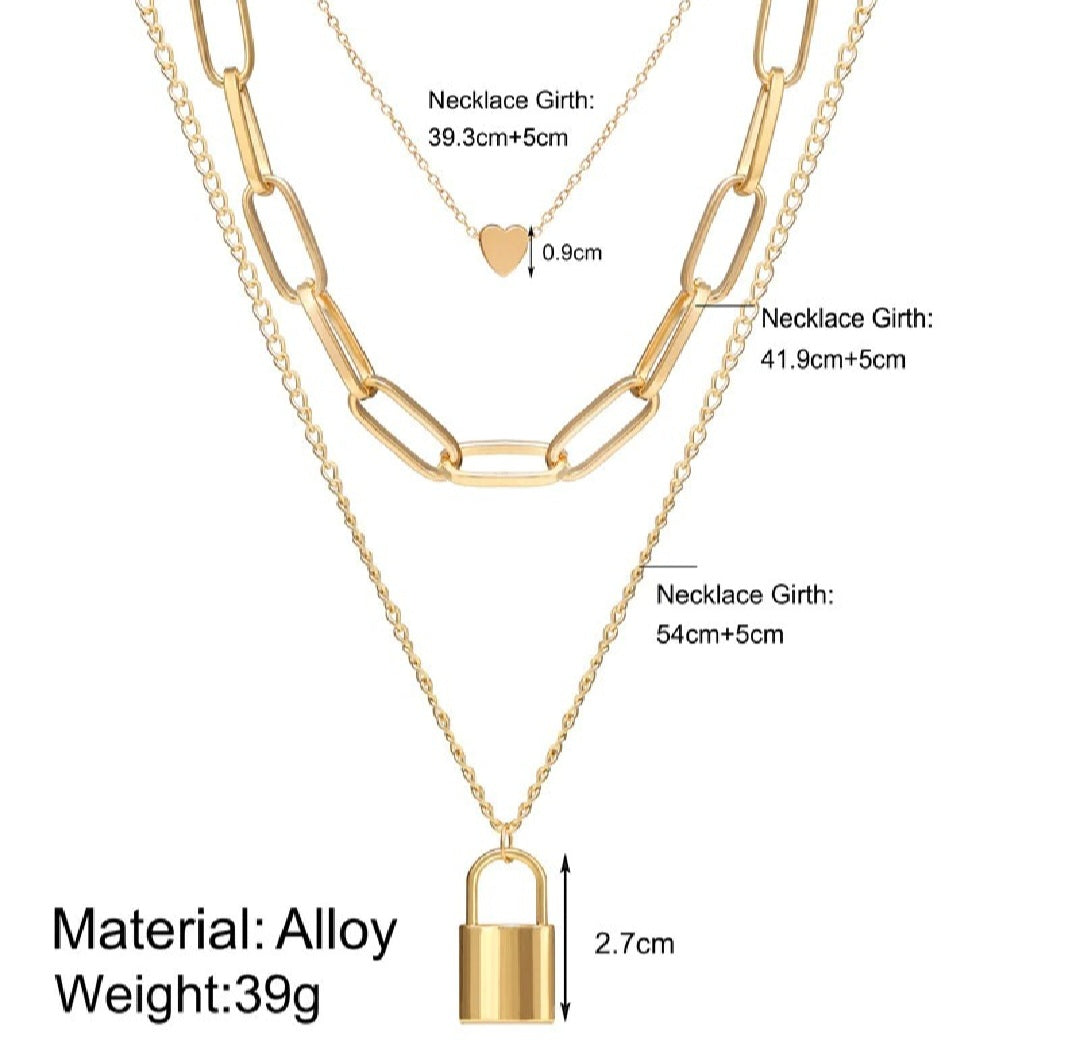 Triple Layer Necklace