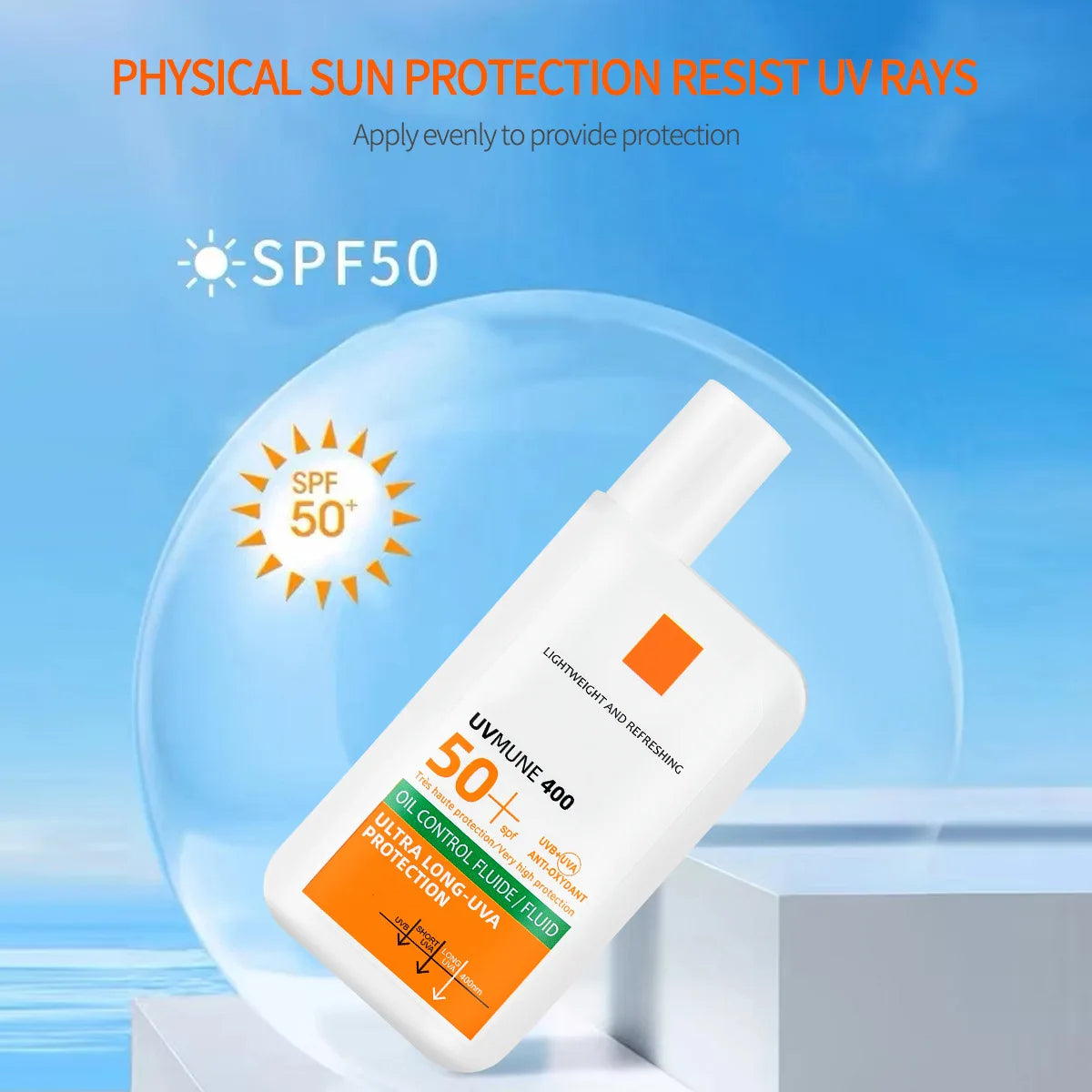 SPF 50+ Sunscreen Lotion Cream