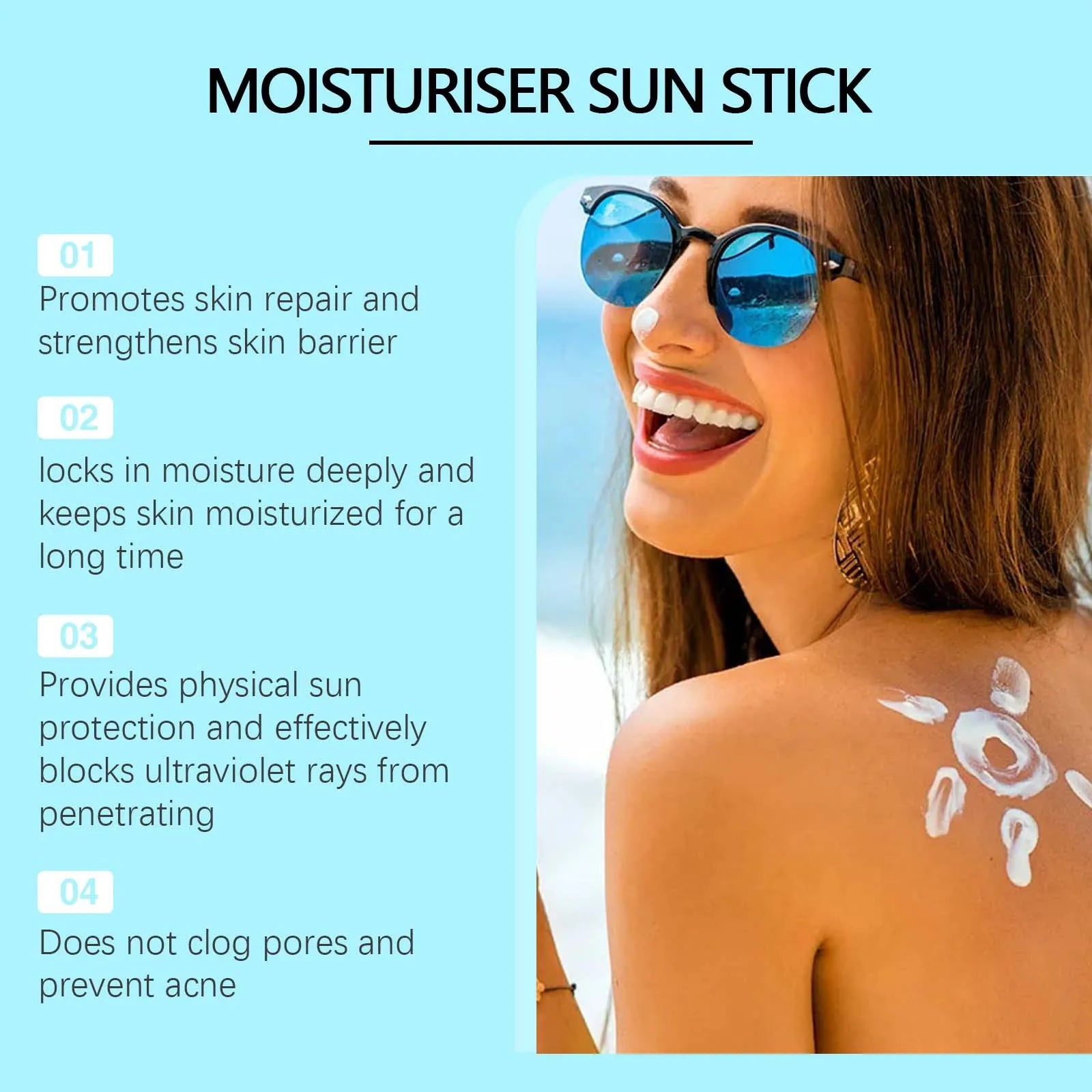 SPF 50+ Sunscreen Lotion Cream