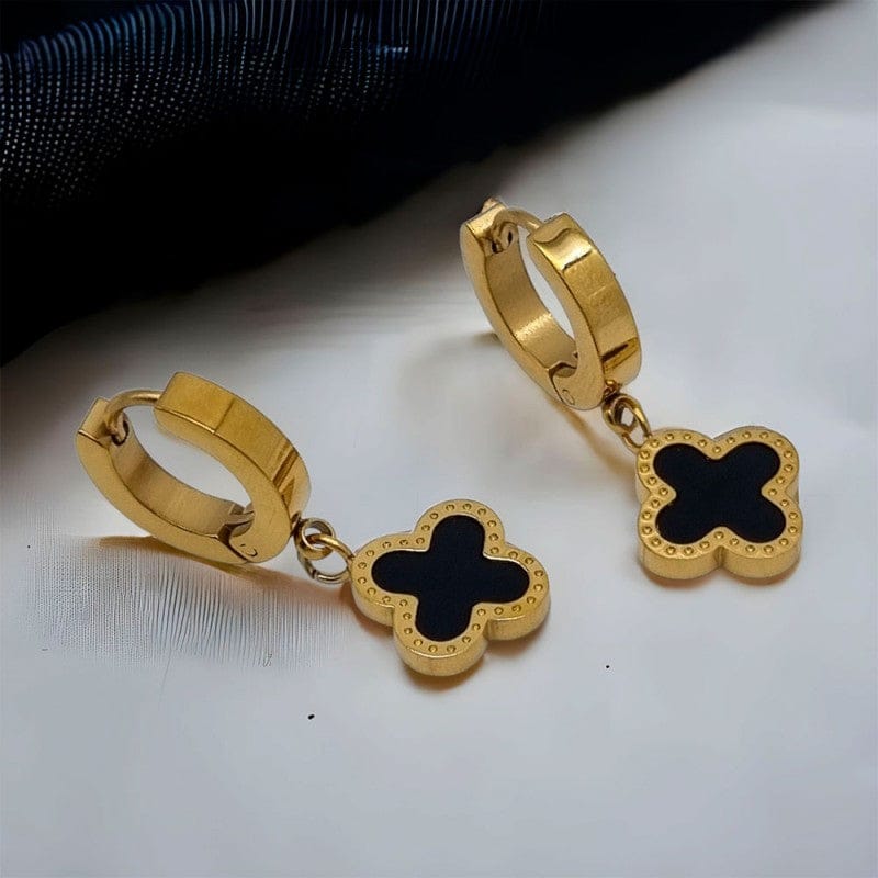 Five-Leaf Flower Necklace Earrings Bracelet