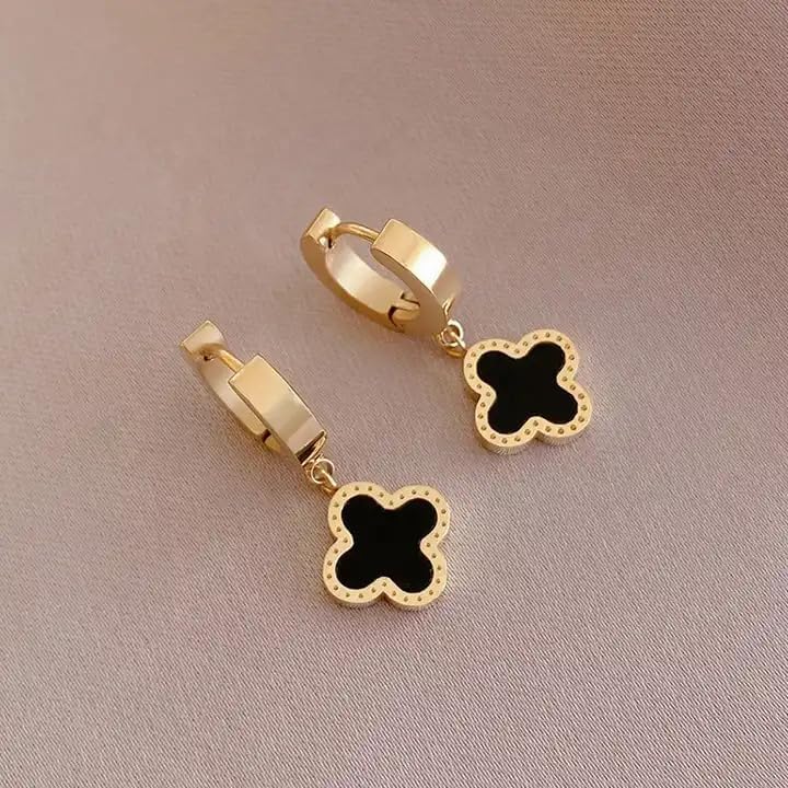Five-Leaf Flower Necklace Earrings Bracelet