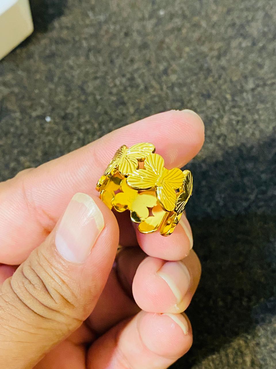 Highest Quality Stainless Steel Rings ( Pack Of  5 )