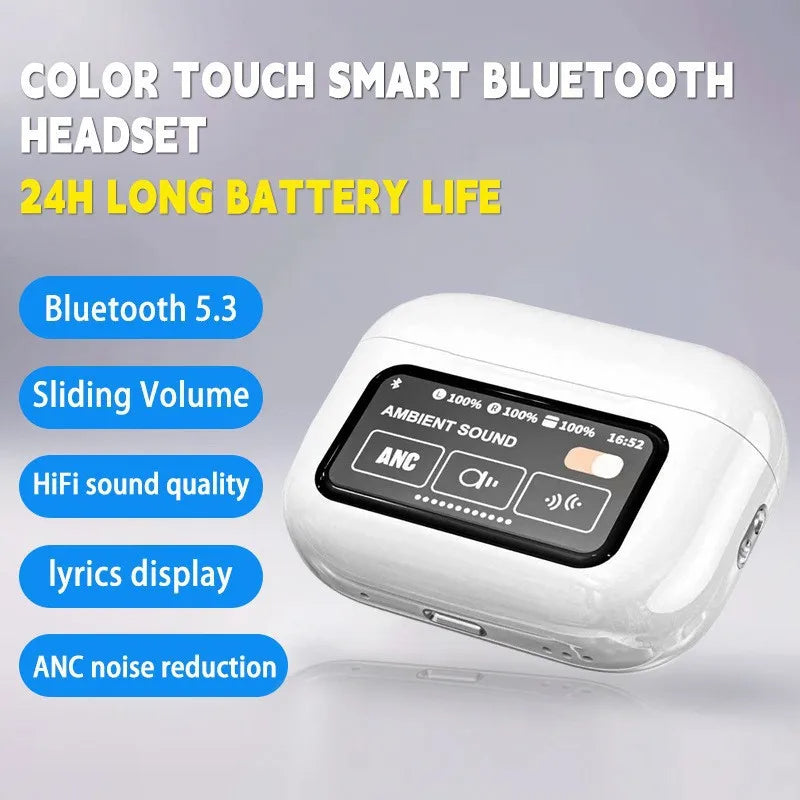 A9 Pro 2 Earbuds with LCD Tablet