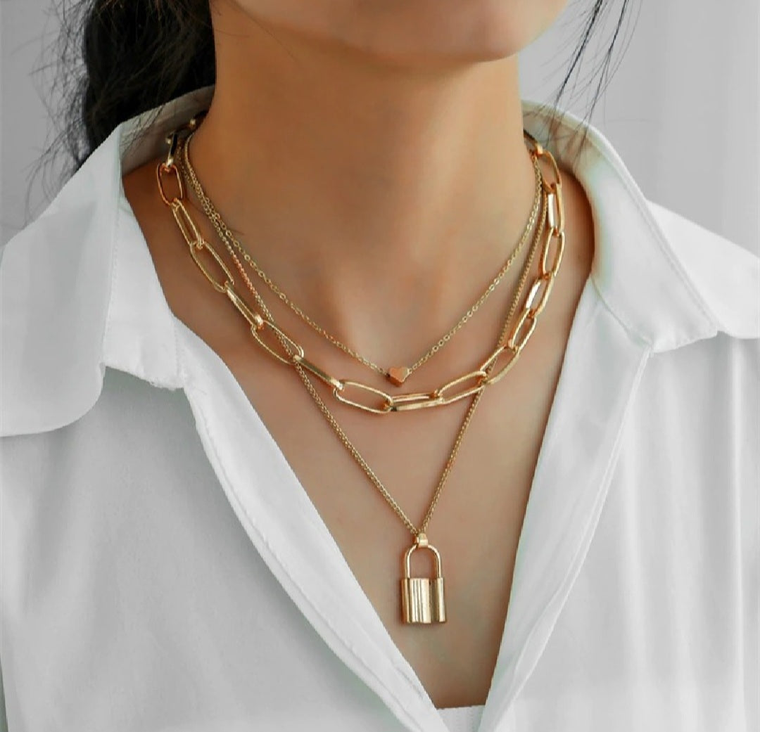 Triple Layer Necklace